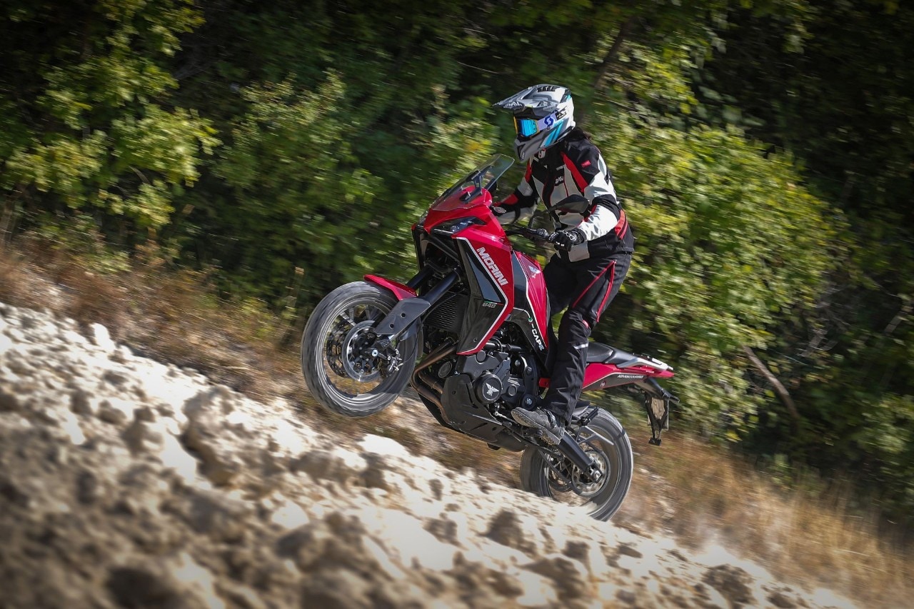 Moto Morini X-Cape: punto di FUGA